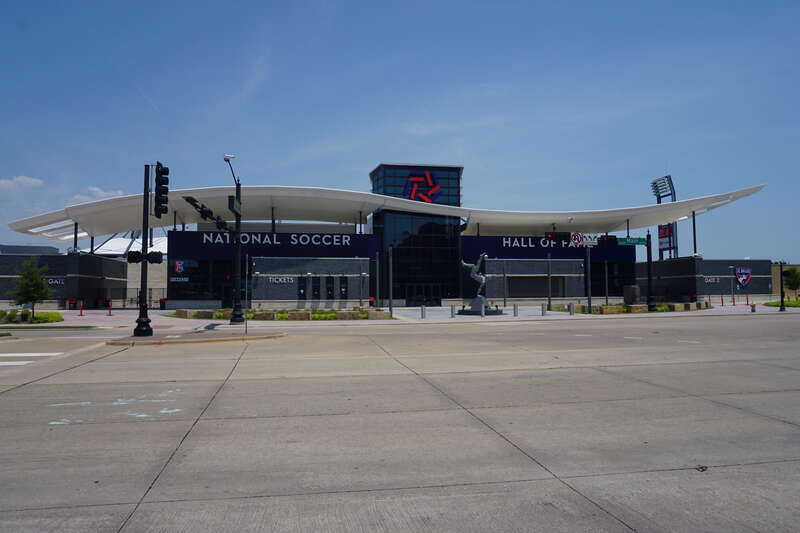 The National Soccer Hall of Fame in Frisco, Texas (United States).