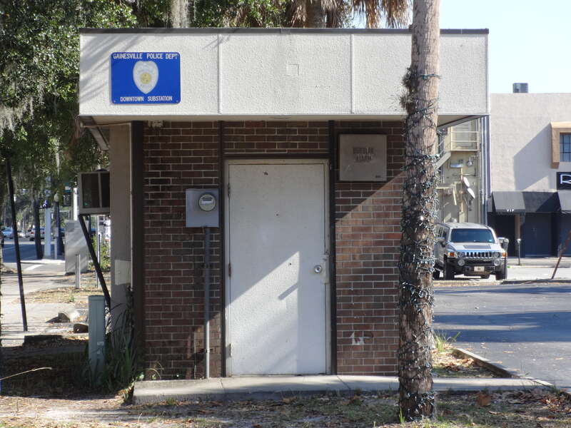 Gainesville Police Downtown Substation, Gainesville, Alachua County, Florida
