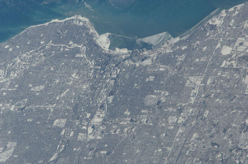 View of Wisconsin taken during ISS Expedition 18.
