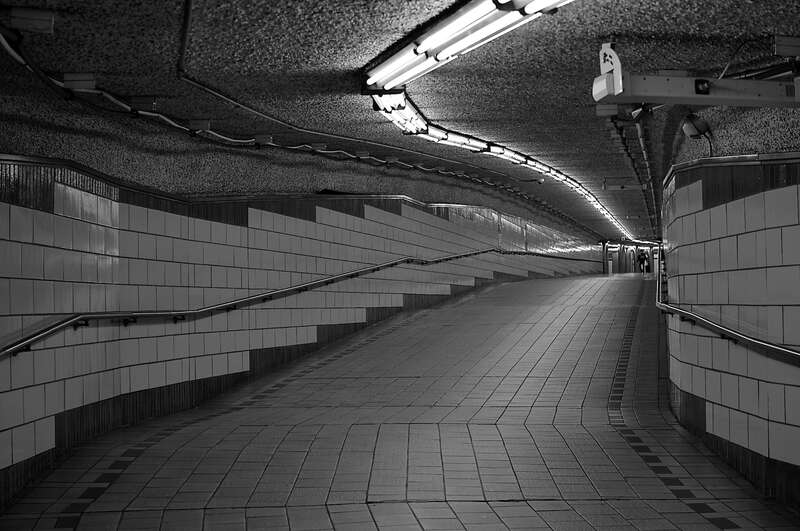 It was not my usual stop, and I was uncertain of where the tunnel would take me.
