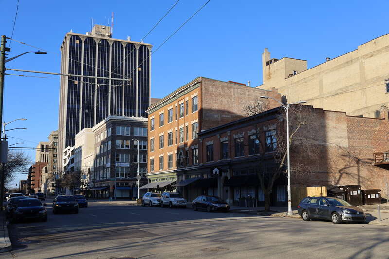 Ludlow Street in Dayton, Ohio in 2023