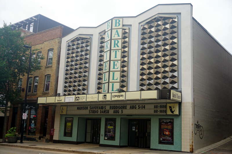 The Bartell Theatre in Madison, Wisconsin (United States).