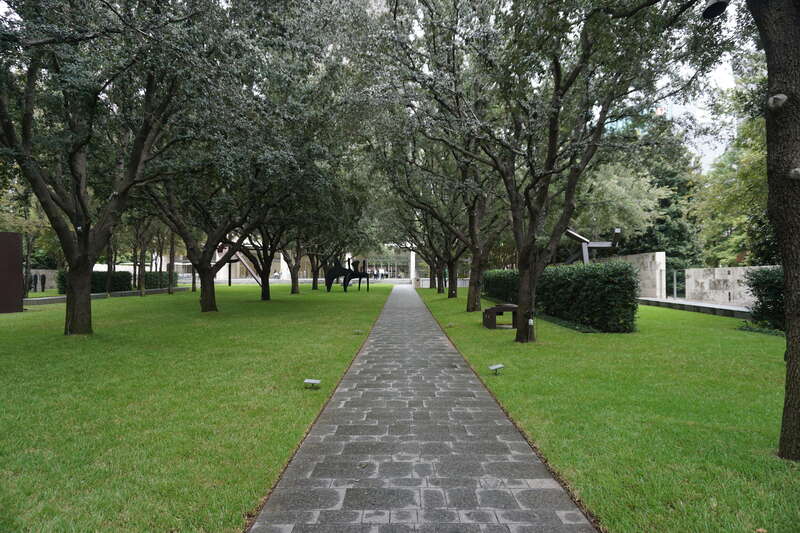 The Nasher Garden at the Nasher Sculpture Center in Dallas, Texas (United States).