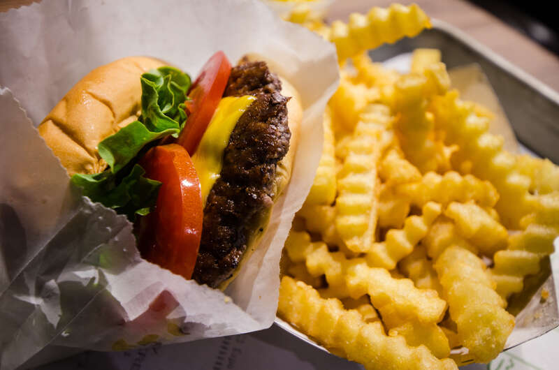 Shake Shack burger and fries

Shack burger and shack fries in New Haven, CT