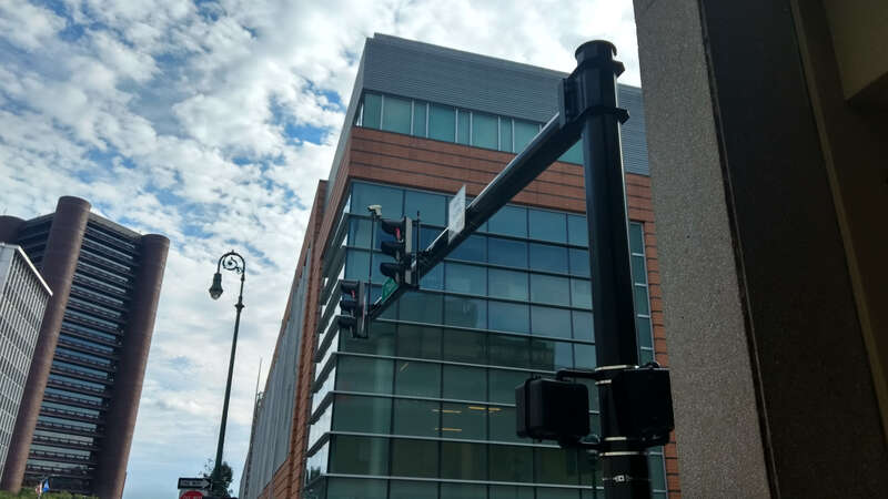Fixed camera (Church and Crown)