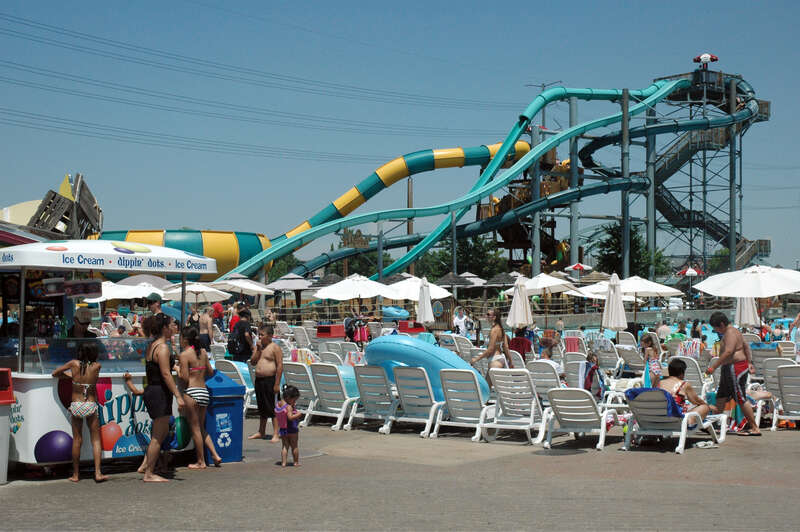 Water park, Elitch Gardens Theme Park, Denver, 2009