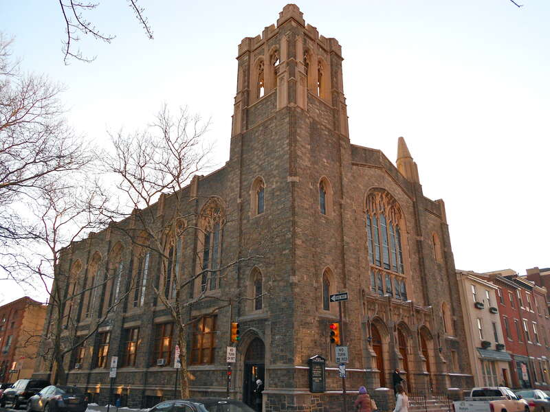 Wesley AME Zion Church	listed on the NRHP on December 1, 1978
1500 Lombard Street in the Rittenhouse Square East neighborhood of Philadelphia