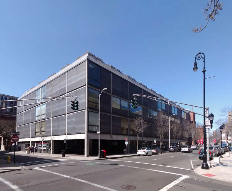 The Yale Center for British Art at Yale University,  Louis Kahn, 1974, downtown New Haven, Connecticut
