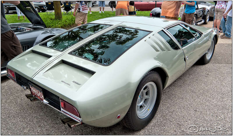 One of only 401 originally produced, this Italian exotic was intended to kill the Shelby Cobra, hence the name "Mangusta" which means mongoose in Italian. Mid engine Ford 289 or 302 engines gave these things a 32/68 weight distribution so it would