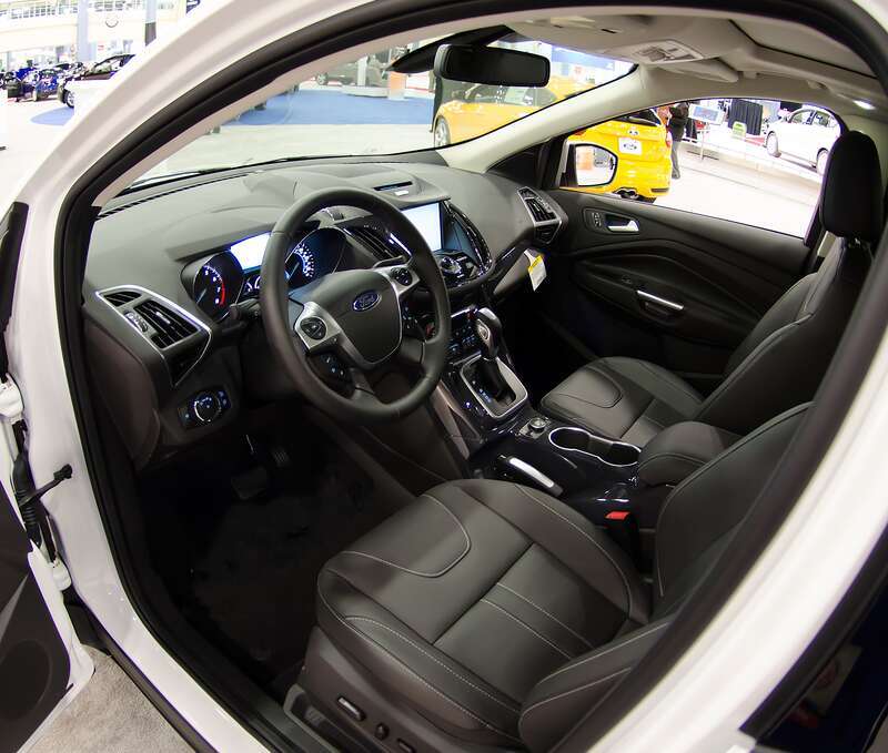 Nice new 2013 Ford Escape with Ecoboost technology at the Miami International Auto Show.