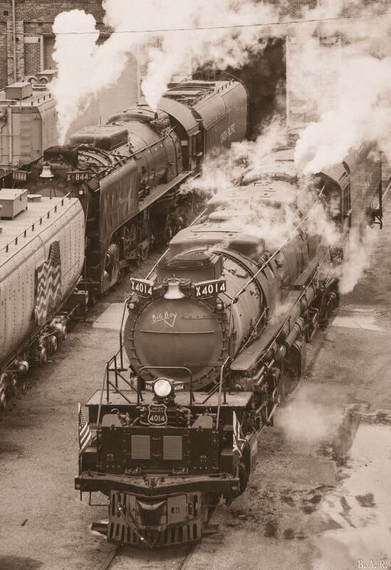 Big Boy 4014 &amp; 844