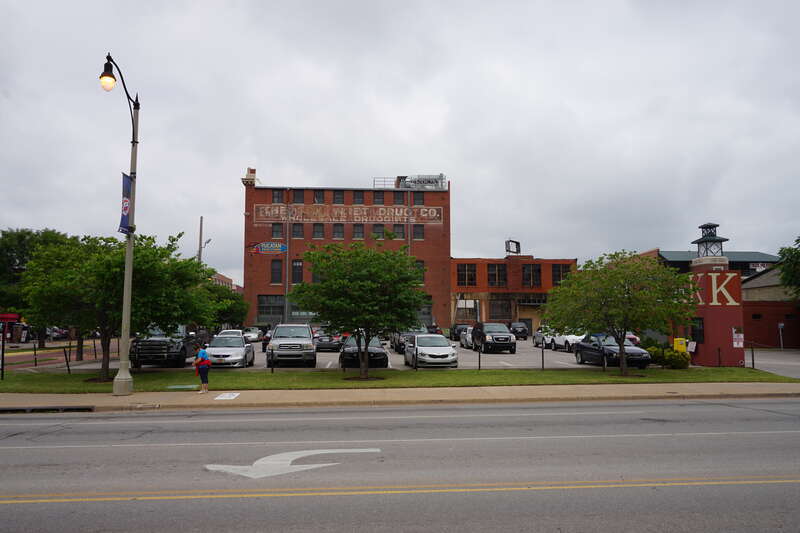 Yucatan Taco Stand in the Bricktown district of Oklahoma City, Oklahoma (United States).