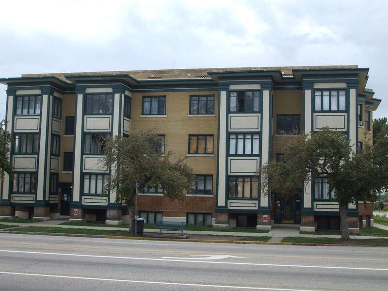 The Browning Apartments, a historic building in Ogden, Utah, United States.