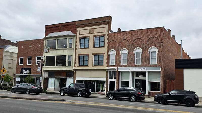 Buildings in downtown Findlay, Ohio