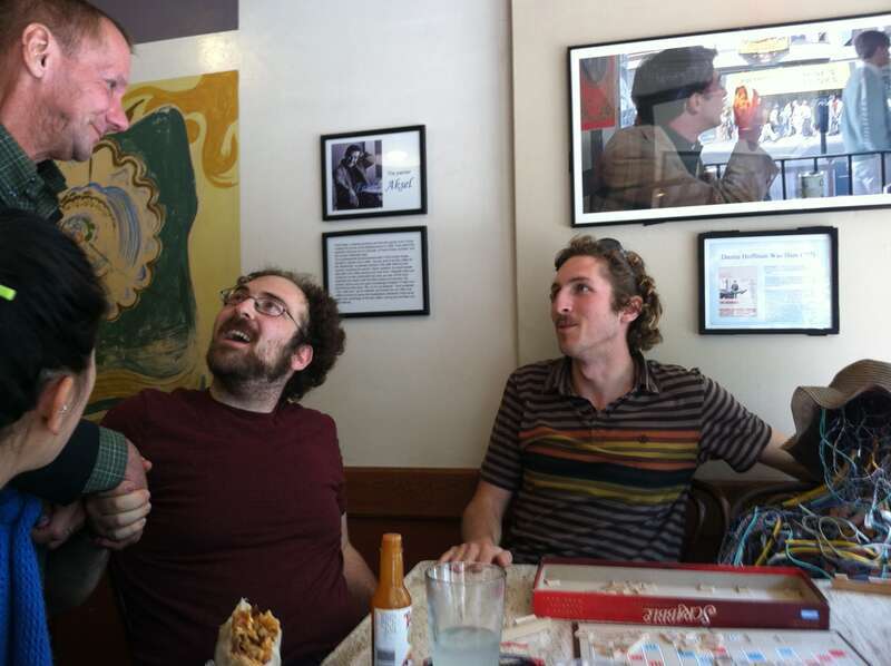 Cafe Culture, meeting with friends new and old