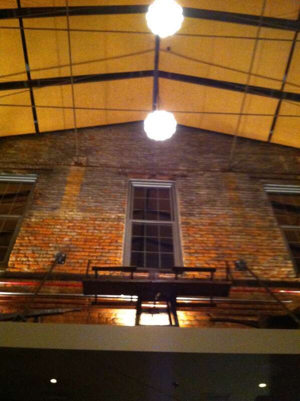 Ceiling of Woodberry Kitchen