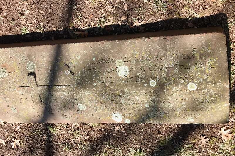 Grave of Hannah Beach Rattoone, daughter of Abraham Beach, in the churchyard of Christ Church in New Brunswick, New Jersey. 





This is an image of a place or building that is listed on the National Register of Historic Places in the United States
