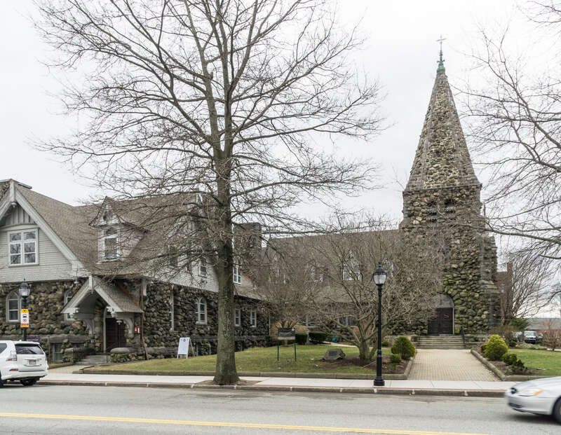 Christ Church is a historic Episcopal church at 750 Main Street in Waltham, Massachusetts. The church is a parish of the Episcopal Diocese of Massachusetts, and was named to the National Register of Historic Places in 1989.