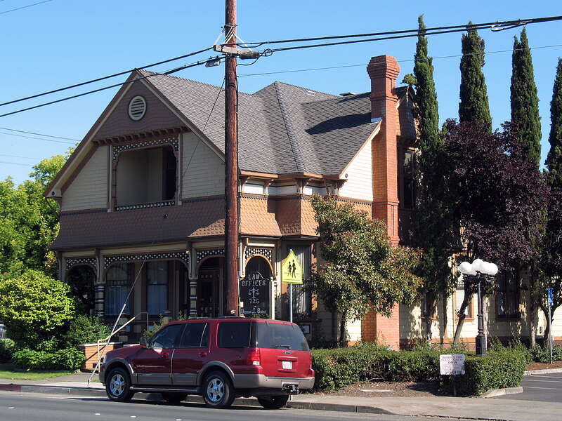 w:National Register of Historic Places listings in Sonoma County, California. Cnopius House, 726 College Ave., Santa Rosa, California