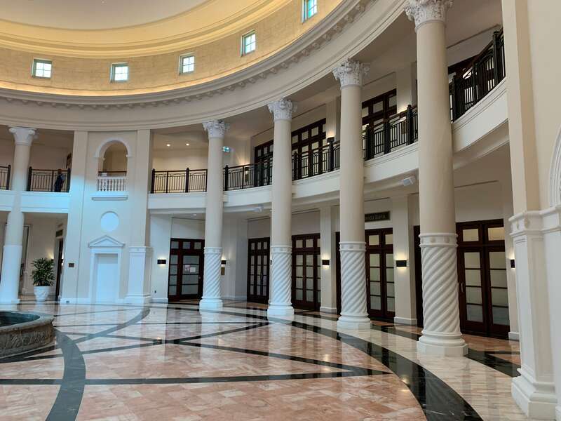 Colonnade Building Coral Gables - Rotunda columns