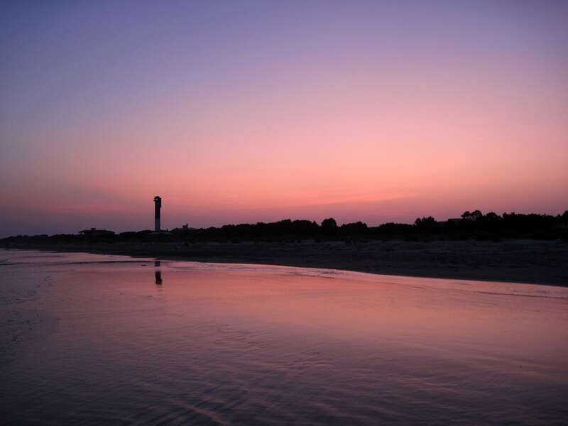 Sullivan's Island, SC - Beach at Dusk
