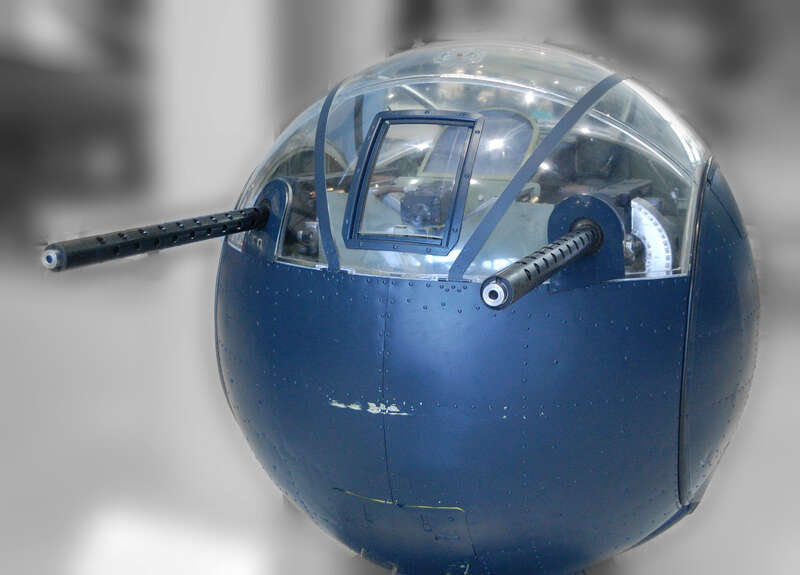 Erco ball turret (National Museum of Naval Aviation, FL).