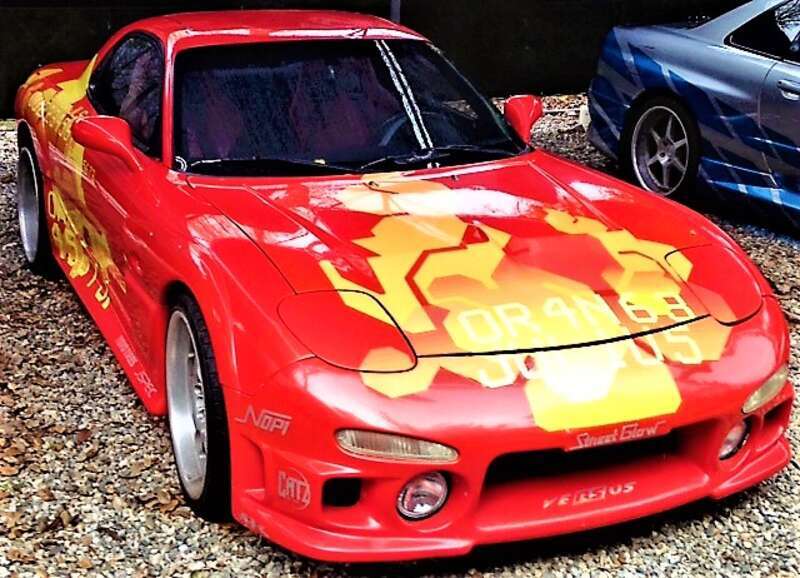 Mazda RX-7 FD3S "Orange Julius"