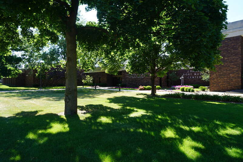 The J. Dallas Dort Music Center in Flint, Michigan (United States).