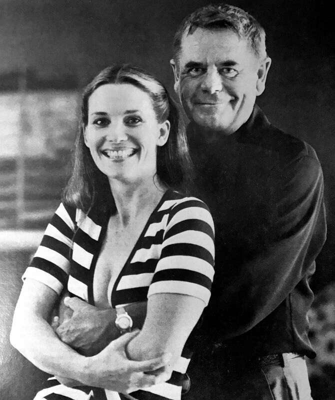 Glenn Ford with his wife