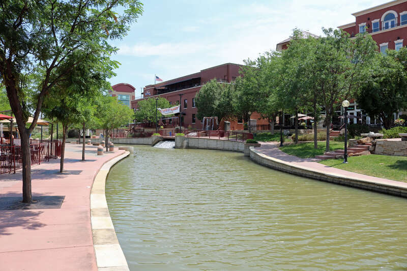 The Historic Arkansas Riverwalk of Pueblo in Pueblo, Colorado.