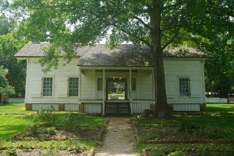 The Woodland Home at the Sam Houston Memorial Museum in Huntsville, Texas (United States).