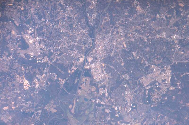 View of South Carolina taken during ISS Expedition 12.