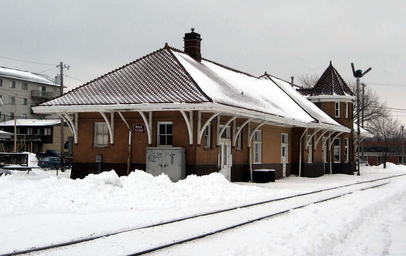 Chicago, Rock Island and Pacific Railroad Passenger Station, usually called the Iowa City depot.