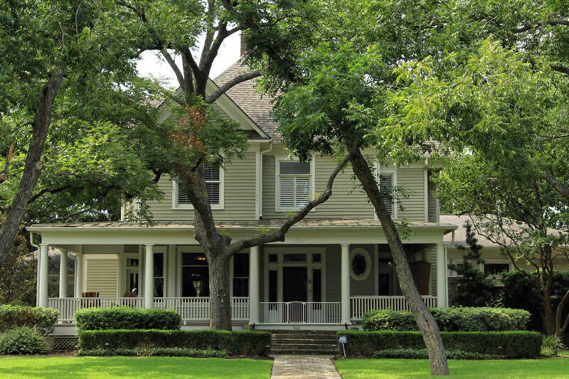 The J. H. Reedy House in Georgetown, Texas, United States. The house was listed on the National Register of Historic Places on April 29, 1986.