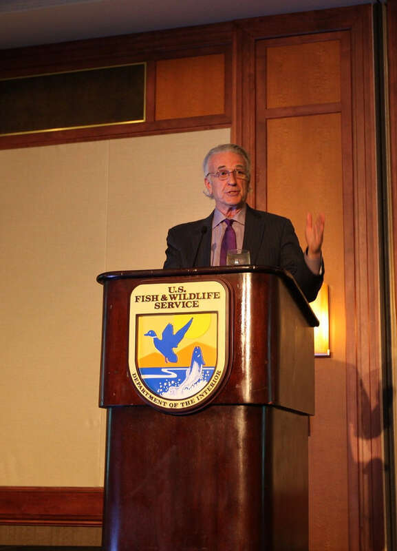 John R. Griffin, Maryland Secretary of Natural Resources, speaking at the Northeast Region Biologists Conference.


Credit: USFWS