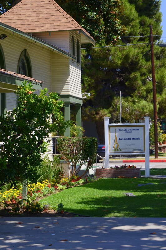 Temple of La Luz del Mundo at 305 W Almond Ave Orange, CA.