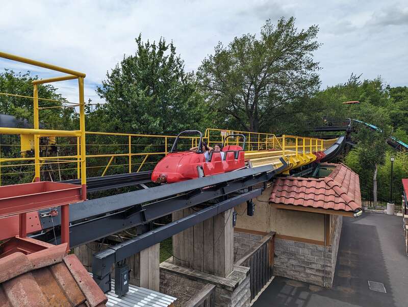 The final brake run.