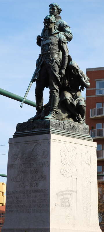 Meriwether and William Clark Lewis Sculpture