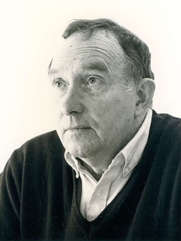 Portait of Ligon Flynn, FAIA. 1986 scanned from print