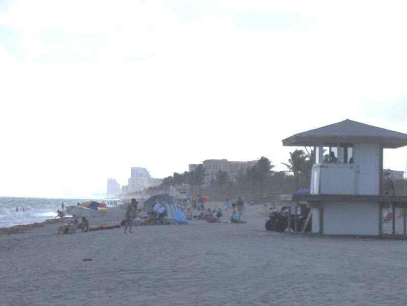 Looking South Hollywood Beach