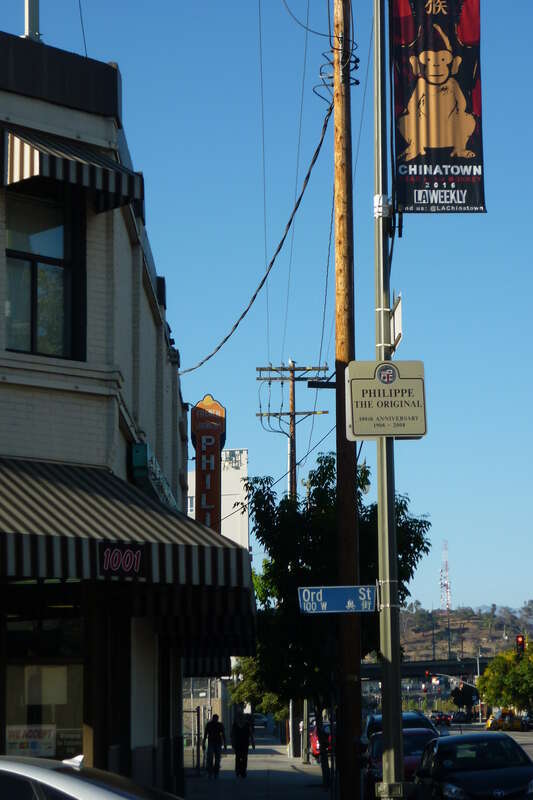 Los Angeles - Philippe's on the edge of Chinatown offers familiar dishes at reasonable prices. An LA tradition, near Amtrak and Metro trains at LAUPT.