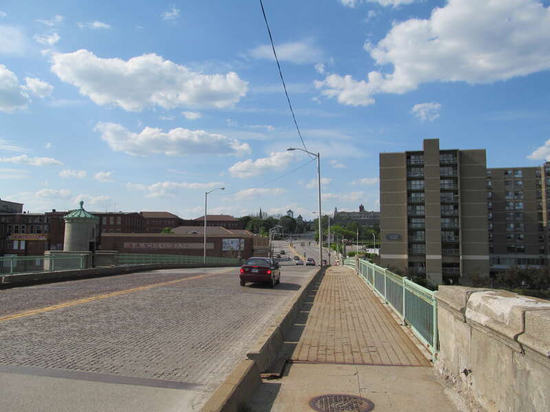 The Basiliere Bridge, on Massachusetts Route 125 northbound, Haverhill Massachusetts