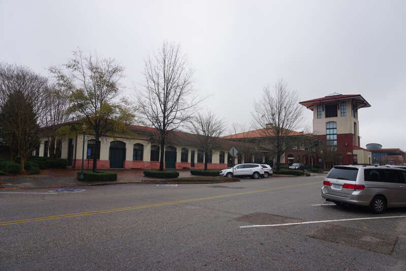Union Station in Meridian, Mississippi (United States).