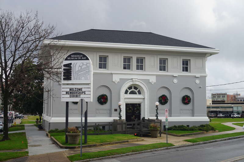 The Meridian Museum of Art in Meridian, Mississippi (United States).