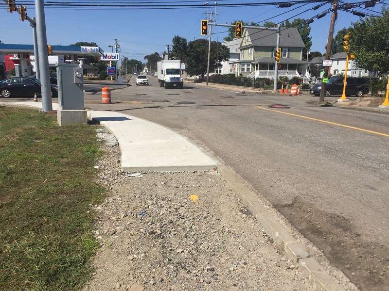 Milled Roadway at Haverhill Street