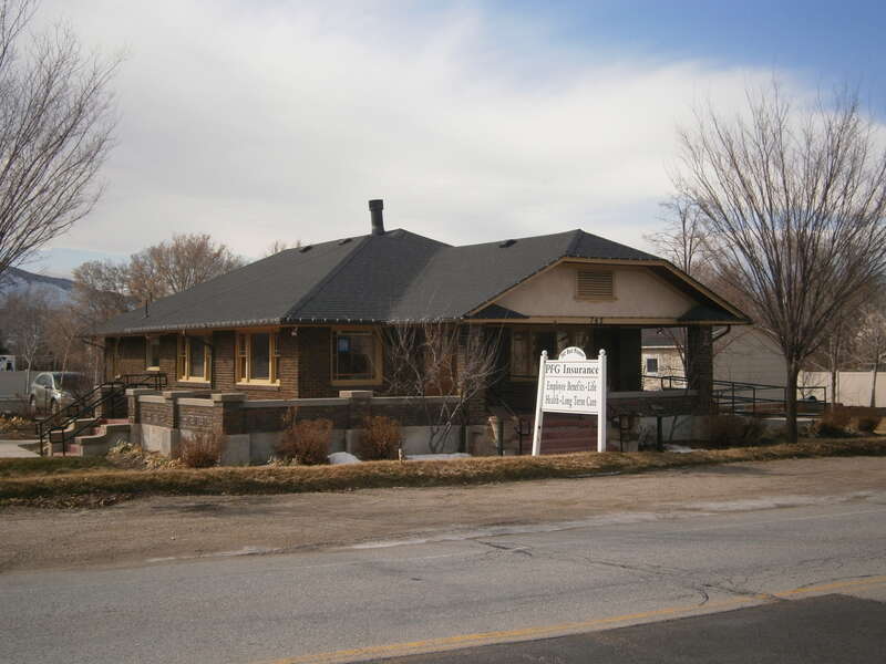 The Joseph E. and Mina W. Mickelsen House, a historic home in Draper, Utah, United States.