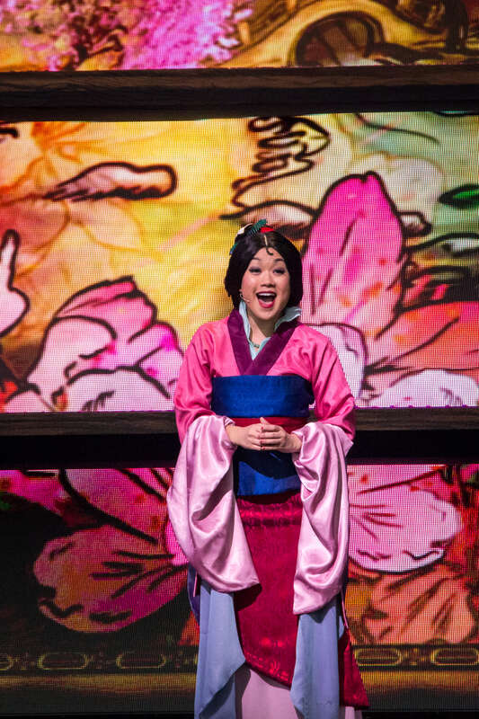 The fabulous "Mickey and the Magical Map" show at the Fantasyland Theatre in Disneyland.