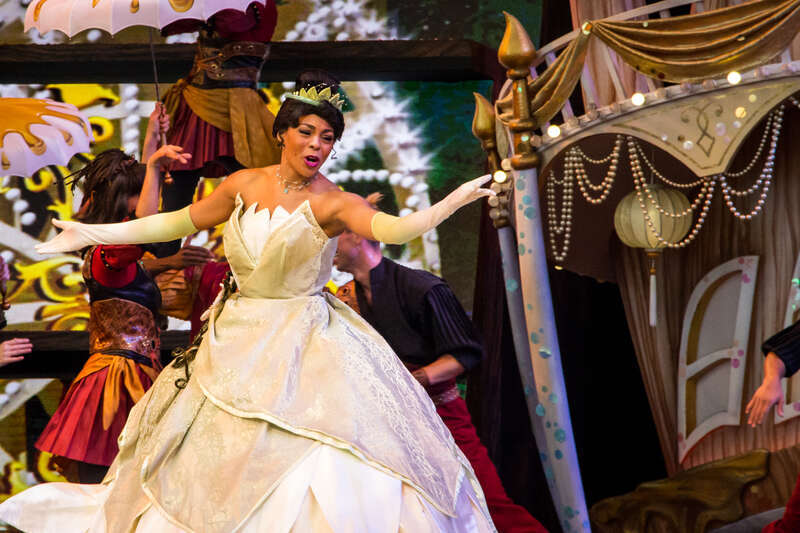 The fabulous "Mickey and the Magical Map" show at the Fantasyland Theatre in Disneyland.