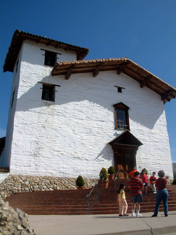 Mission San José (built 1797) — in Fremont, California.
Photo taken by Lou Huang on March 6, 2004.
