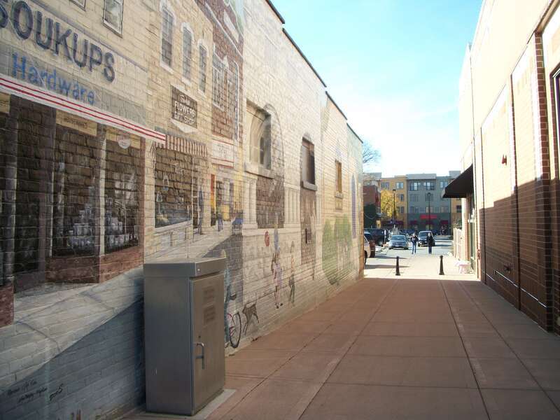 Mural In Alley